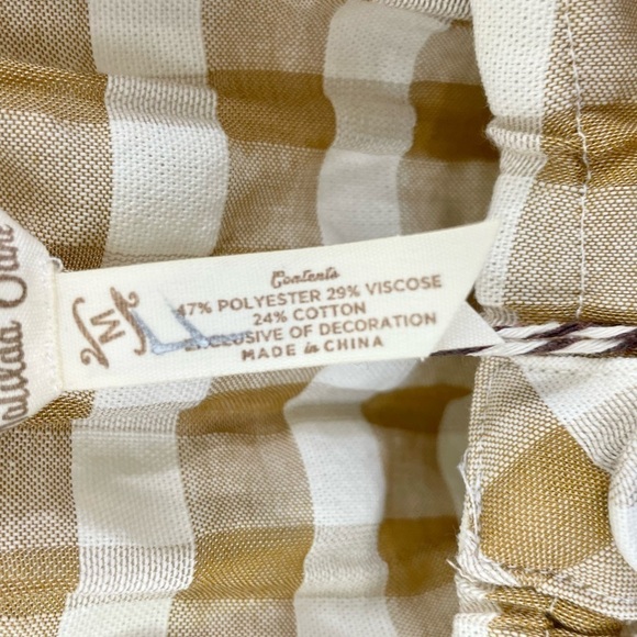 𝅺Matilda Jane Annabelle Plaid Off-Shoulder Blouse - Picture 10 of 10